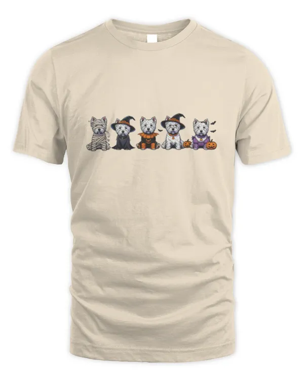 Westie halloween 2 - Unisex Standard T-Shirt Unisex Standard T-Shirt