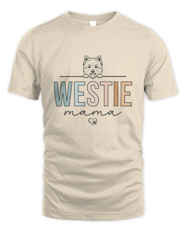Westie mama - Unisex Standard T-Shirt Unisex Standard T-Shirt