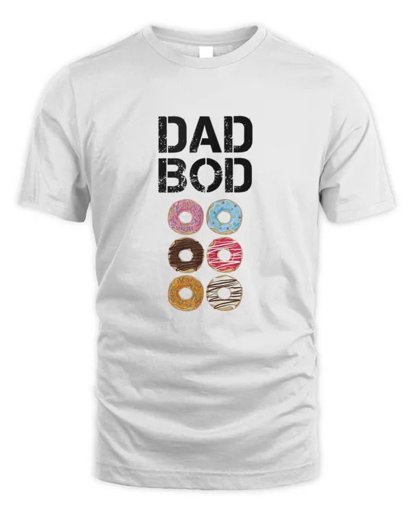 Dad Bod Funny Donut Six Pack Gym Daddy
