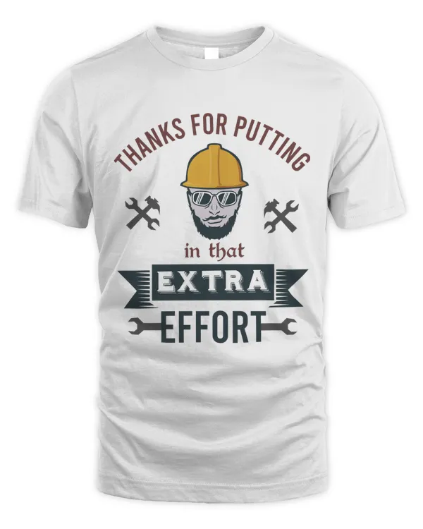 Thanks for Putting in that Extra Effort
