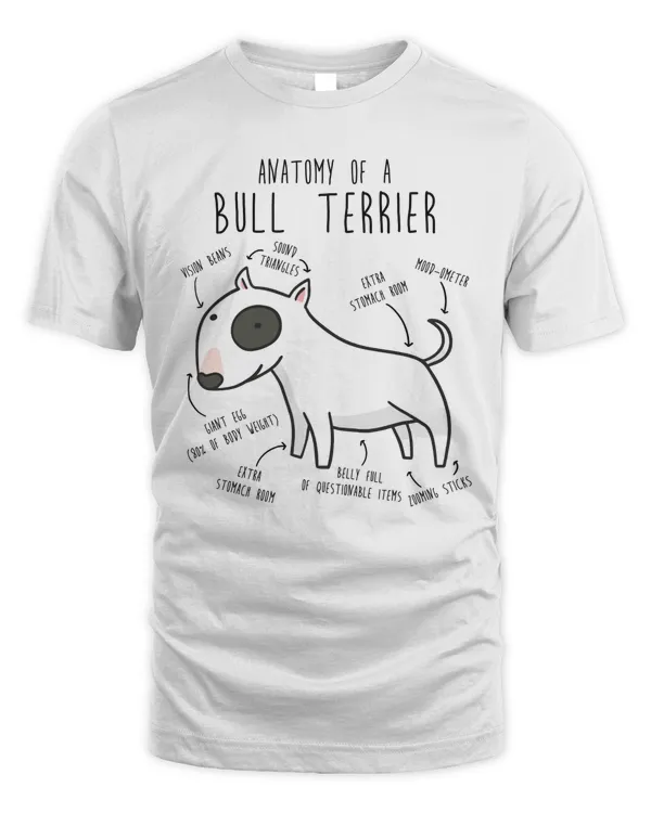Anatomy Of A  Bull Terrier