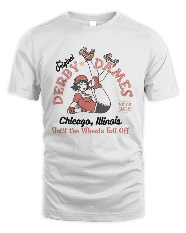 Roller Derby retro t shirt, Roller skating tee, Old School, skate tee  Vintage derby dames shirt  Classic 1970's logo Gift for her