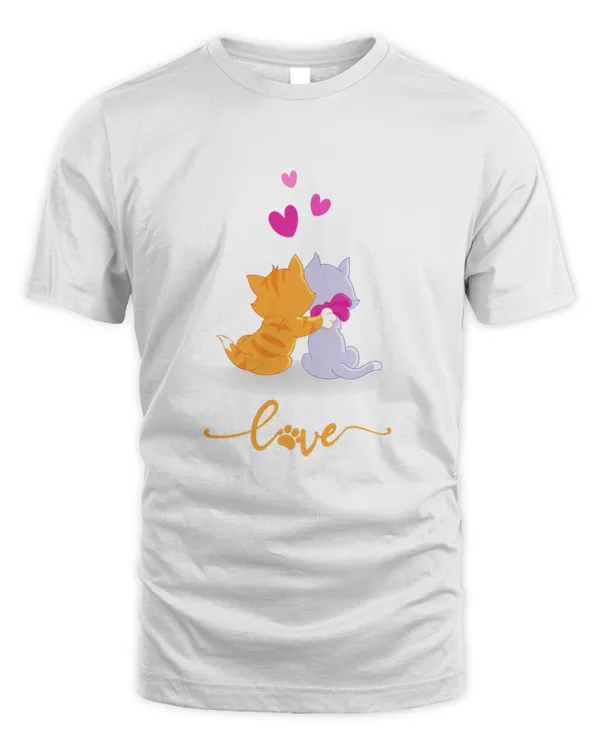 Eternal Cat Love2427 T-Shirt T-Shirt