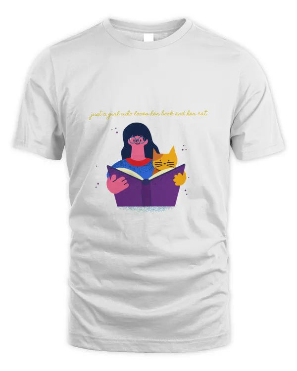 Just A Girl who loves Books Vintage4635 T-Shirt