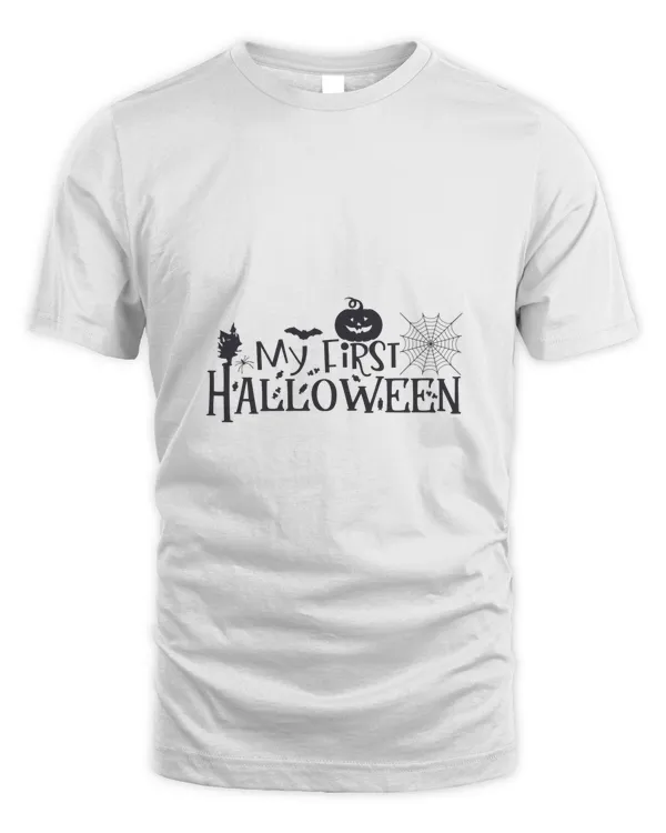 My First Halloween black t shirt hoodie sweater