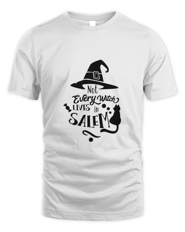 Not every witch lives in black t shirt hoodie sweater