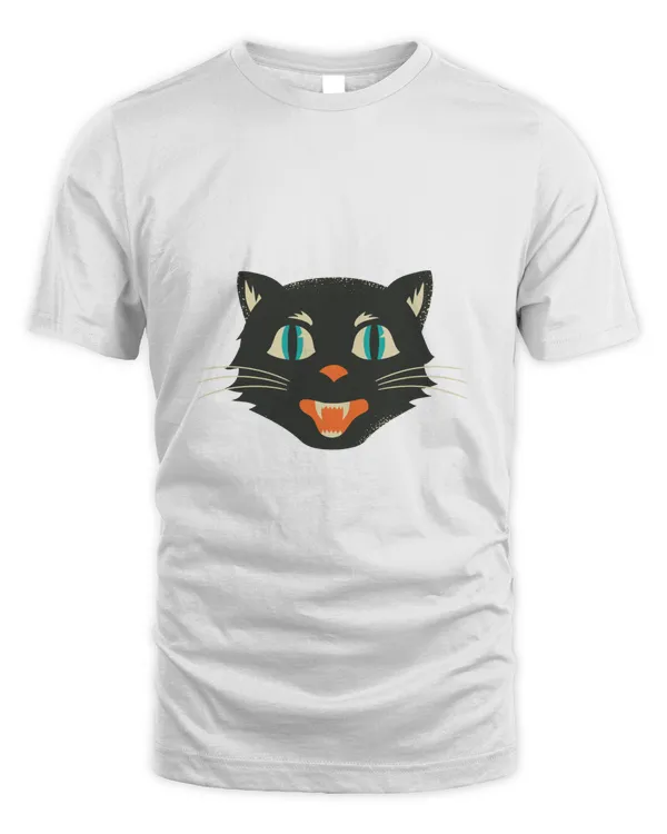 Vintage Halloween Cat t shirt hoodie sweater