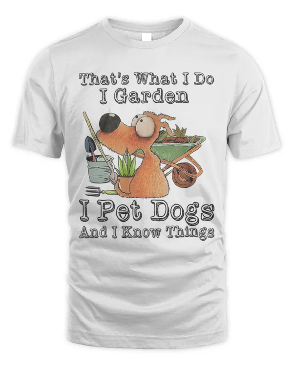 garden pet dogs and know things