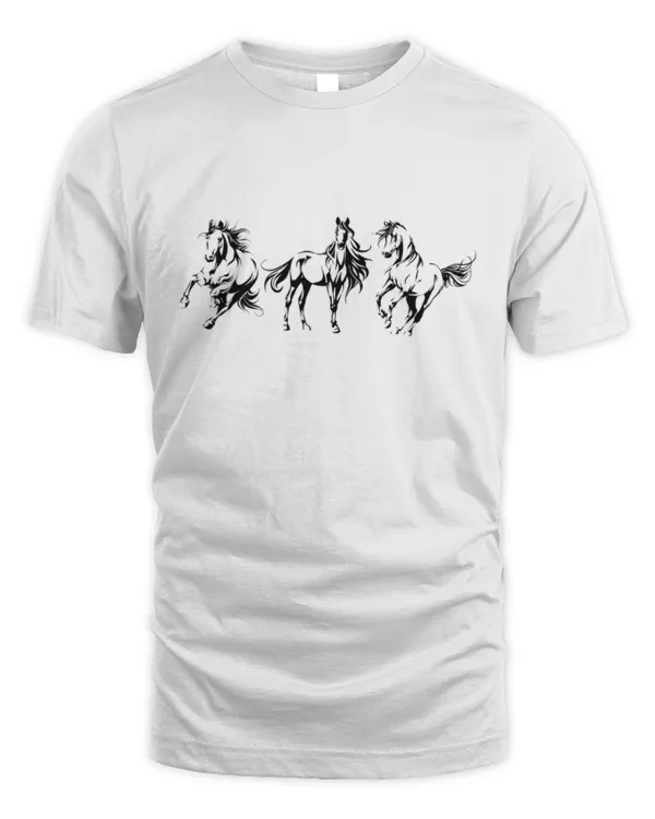 Horse T-Shirt, Horse Lover T-Shirt, Country Girl Shirt, Horse Owner Gift
