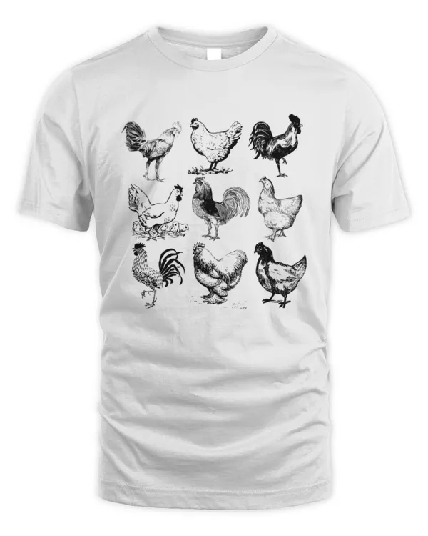Chicken Shirt, Funny Farmer Shirt, Chicken Lover Shirt, Farm Tee