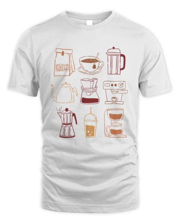 Retro Coffee Shirt, Barista Shirt, Coffee Lover Gifts