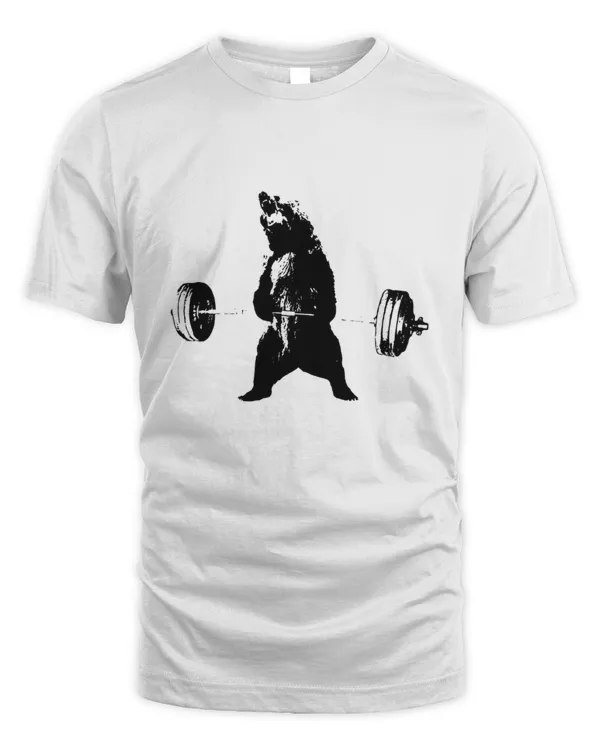 Gym Workout Bear 02 T-Shirts | Hoodies | Sweatshirts