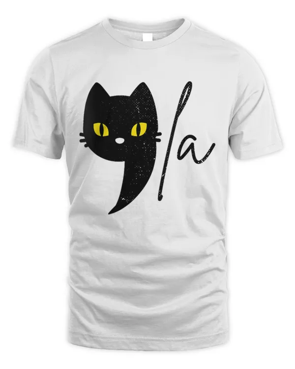 SH229 Womens Women's Comma la, Cat ladies for Kamala Harris, distressed V-Neck T-Shirt