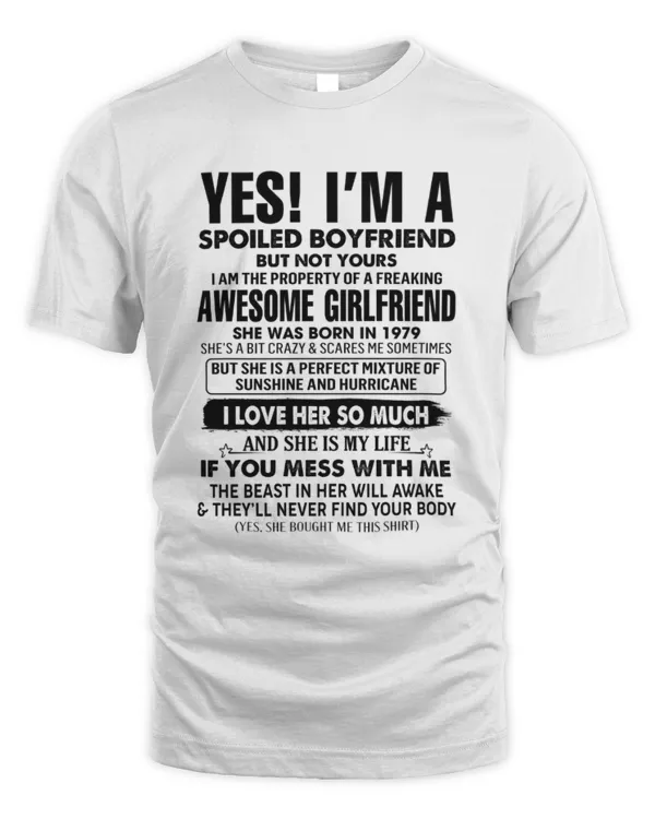 I Am The Property Of A Freaking Awesome Girlfriend, She Was Born In 1979