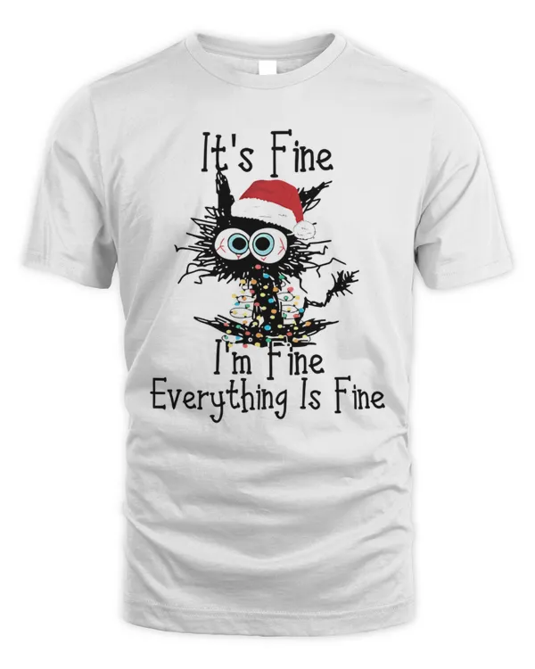 Everything is fine - Cat Christmas - CCT051102
