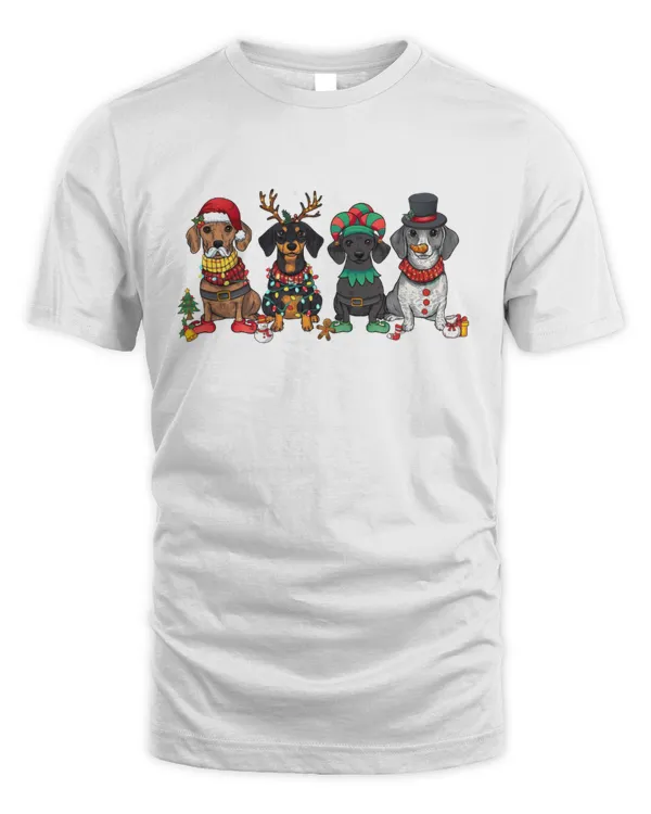 Dog Christmas Dachshund - DCT071104