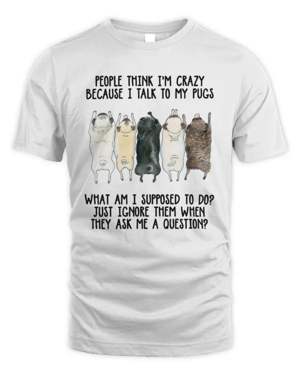 People Think I'm Crazy Because I Talk To My Pugs