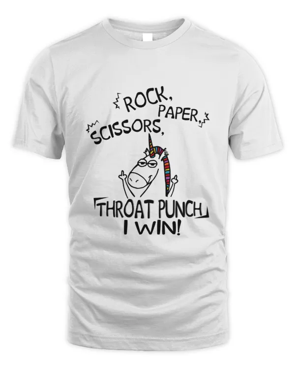 Rock, Paper, Scissors, Throat Punch I Win