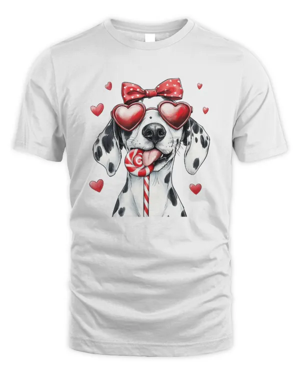 Valentine's Dalmatian