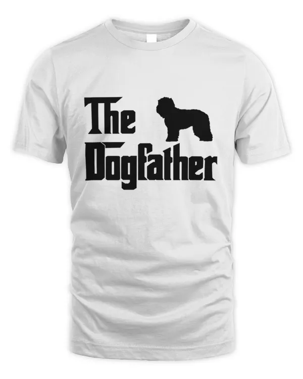 The Dogfather Barbet Funny Dog Owner Shirt Cool Barbet Dad Dog Father Barbet owner Christmas birthday gift T-Shirt