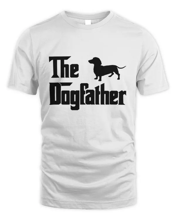 The Dogfather Doxle Funny Dog Owner Shirt Cool Doxle Dad Dog Father Doxle owner Christmas birthday gift9 T-Shirt