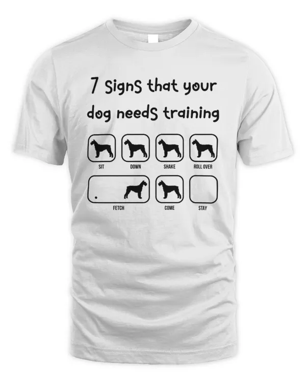 Giant Schnauzer 7 Signs That Your Dog Needs Training