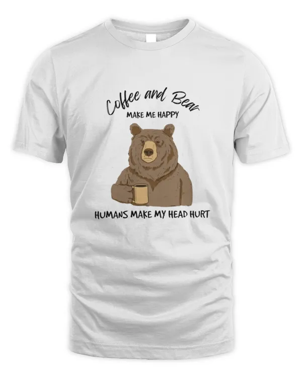 Coffee and Bear - Make me happy humans make my head hurt