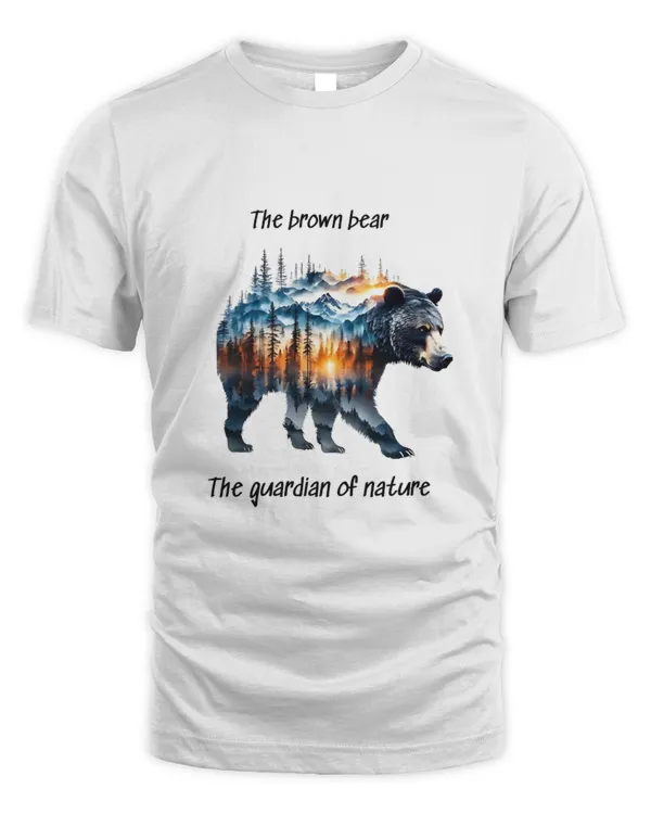 The brown Bear the guardian of nature