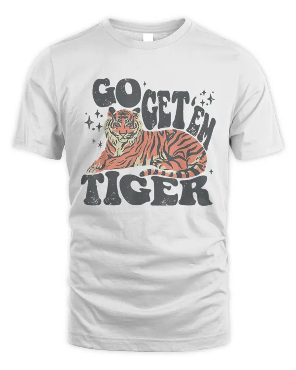 Retro Go GetEm Tiger Easy Sport For Men And Women TShirt