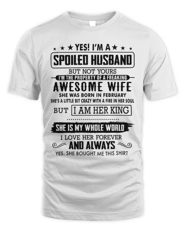 yes im a spoiled husband-February