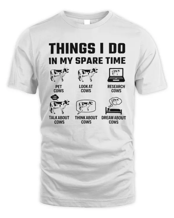 things i do in my spare time cow