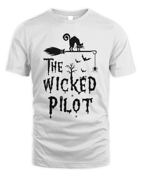Halloween Theme  The Wicked Pilot T-Shirt