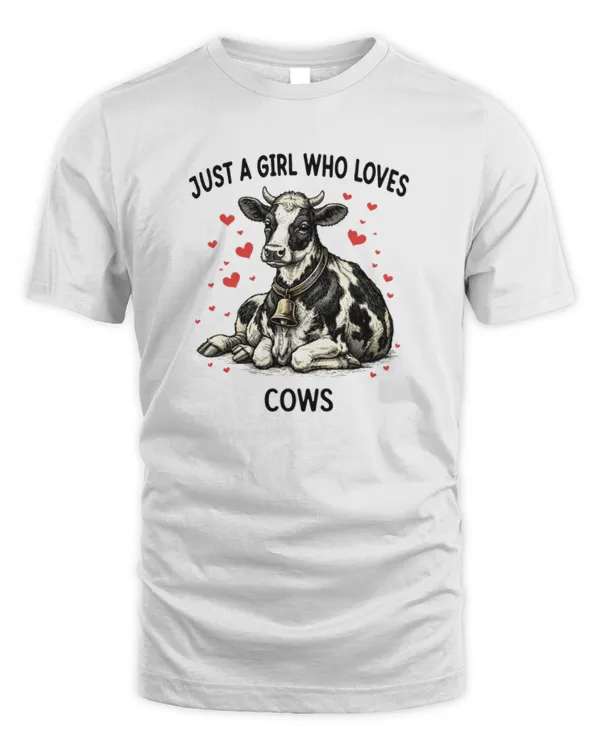Just a girl who loves cows