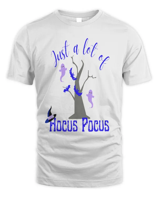 Lot of Hocus Pocus Lettering Spooky Halloween kawaii fun design Carved Pumpkin VibesSpooky Cat Mom Halloween1087810878 T-Shirt