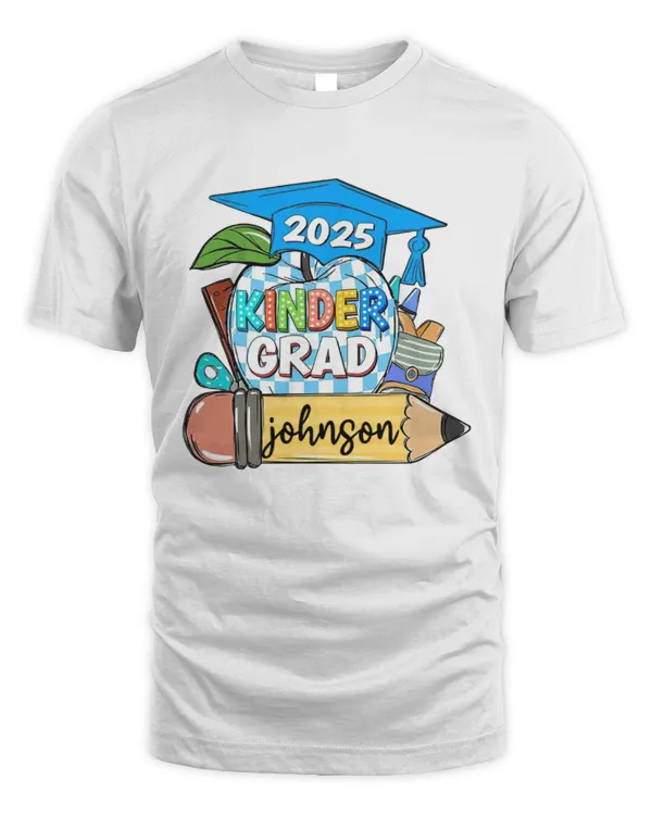Personalized Kindergarten Graduation Shirt, Graduation Kids Gift