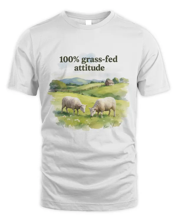 100 Grass-fed Attitude T-shirt