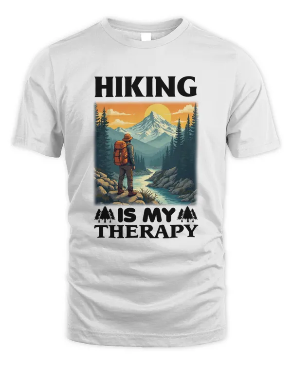 Hiking Is My Therapy T-shirt