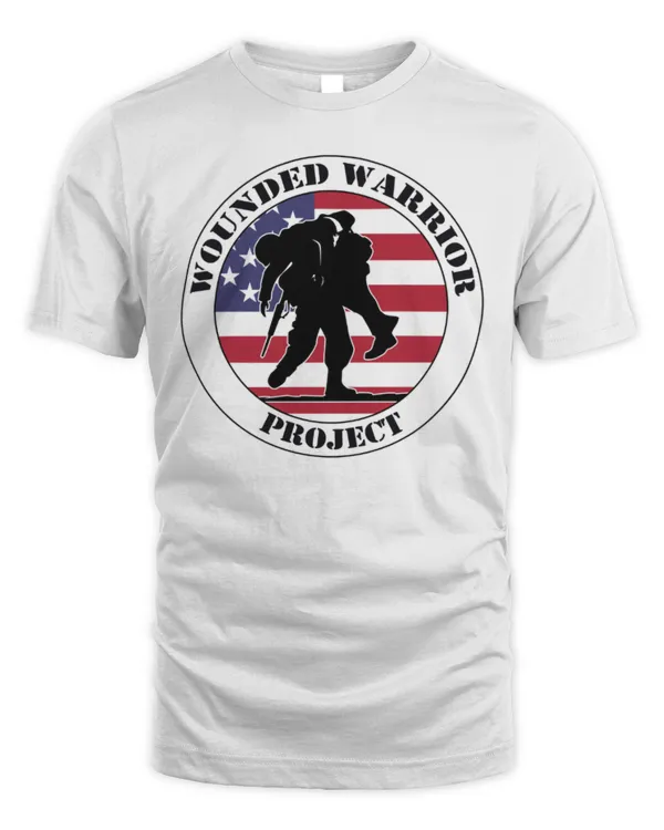 Wounded Warrior Project American USA Flag Shirt