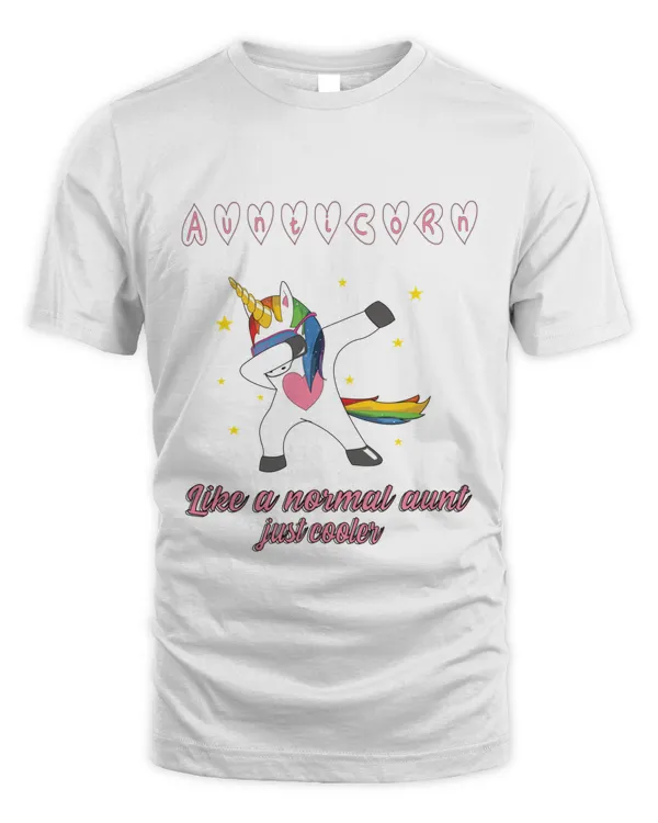 Aunticorn Unicorn Girl Unicorn1845 T-Shirt