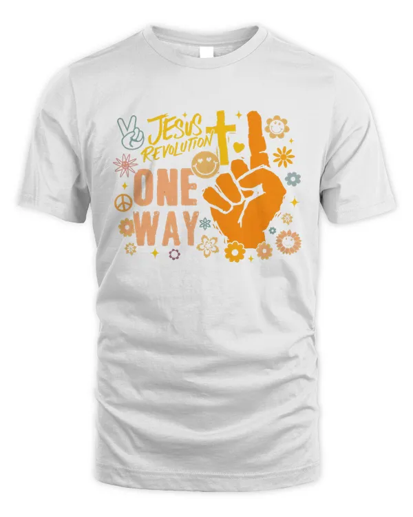 One Way Jesus Revolution Hand Point Up