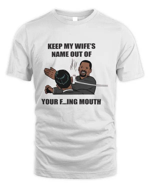 KEEP MY WIFE'S - WHITE