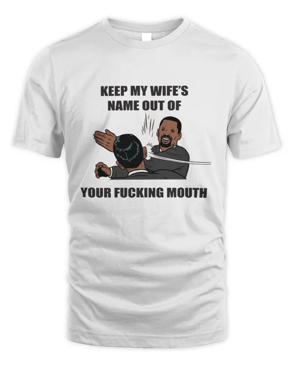 KEEP MY WIFE'S - WHITE