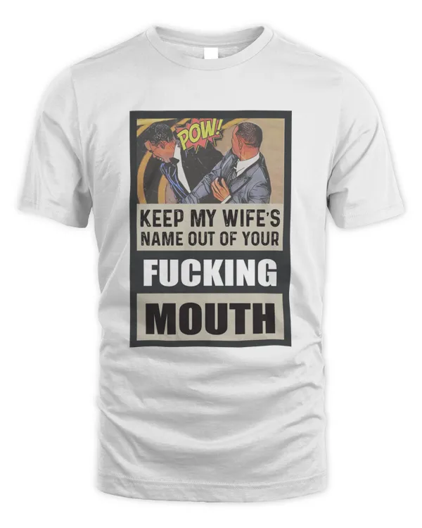 KEEP MY WIFE'S - WHITE
