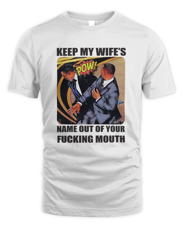 KEEP MY WIFE'S - WHITE