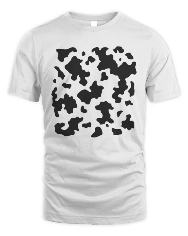 Cow Print Animal Pattern For Cows Lover Funny Halloween Costume T-Shirt