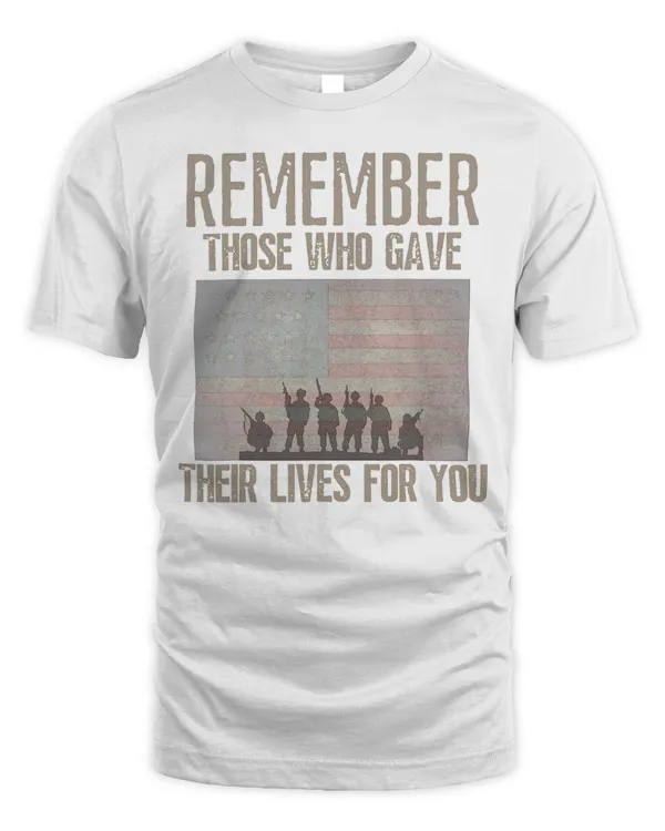 Remember Those Who Gave Their Lives Veteran & Memorial's Day