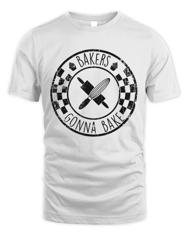Bakers Gonna Bake Vintage Style T-Shirt