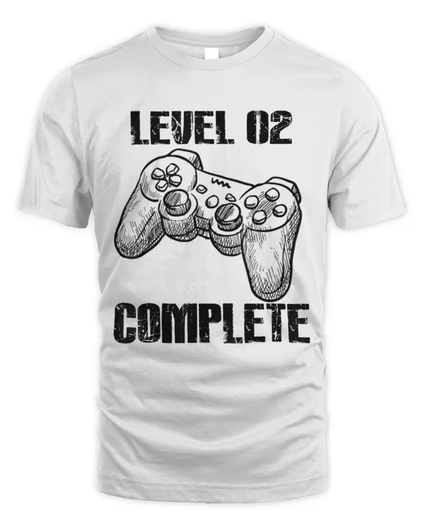 2nd Wedding Anniversary Level 2 Complete Vintage Men Women T-Shirt
