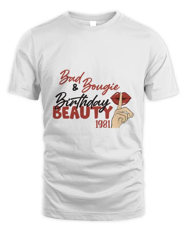 RD Bad _ Bougie Birthday Beauty Shirt, Birthday Shirt, Queen Birthday, Custom Shirt