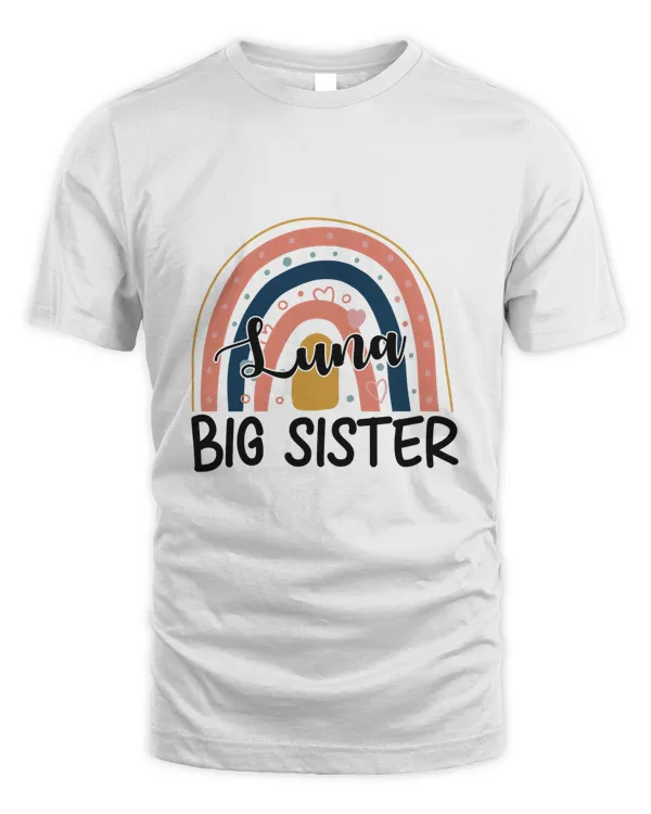 RD Big Sister Name Shirt, Sibling Shirt, Custom Big Sister Shirt, Pregnancy Announcement Shirt